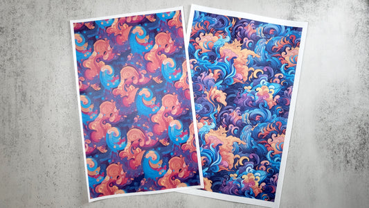 Psychedelic Transfer Sheets