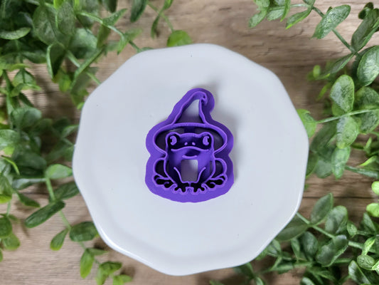 Frog Witch Polymer Clay Cutter