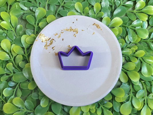 Simple Crown Outline Polymer Clay Cutter