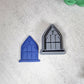 Gothic Window Bookshelf Clay Cutter