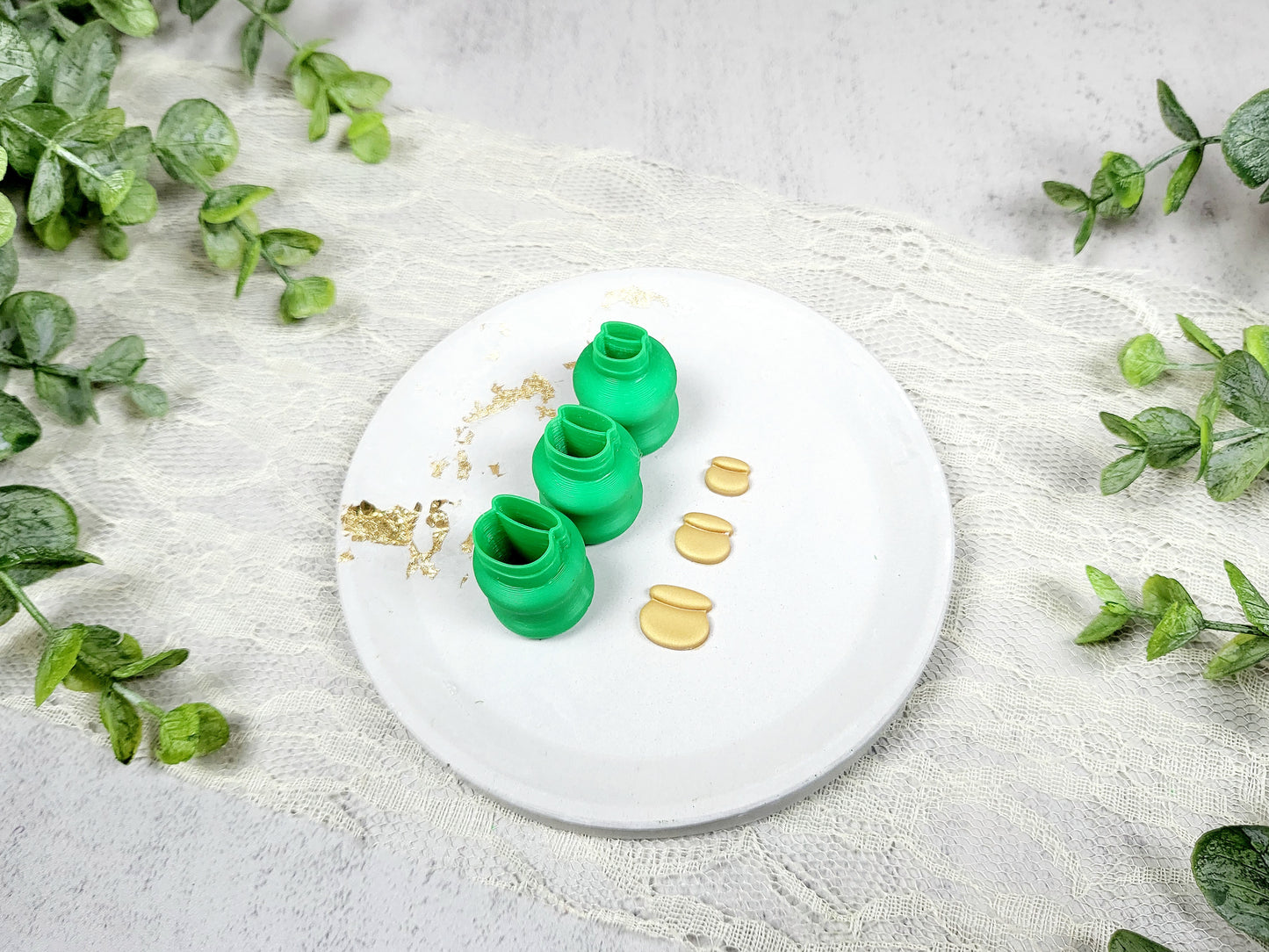 Pot of Gold Micro Cutter for Polymer Clay