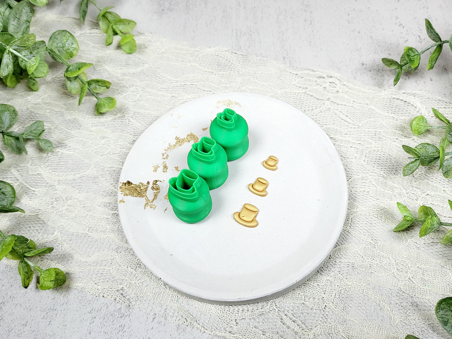 Leprechaun Hat Micro Cutter for Polymer Clay