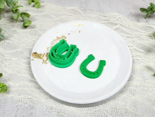 Lucky Horseshoe Cutter for Polymer Clay