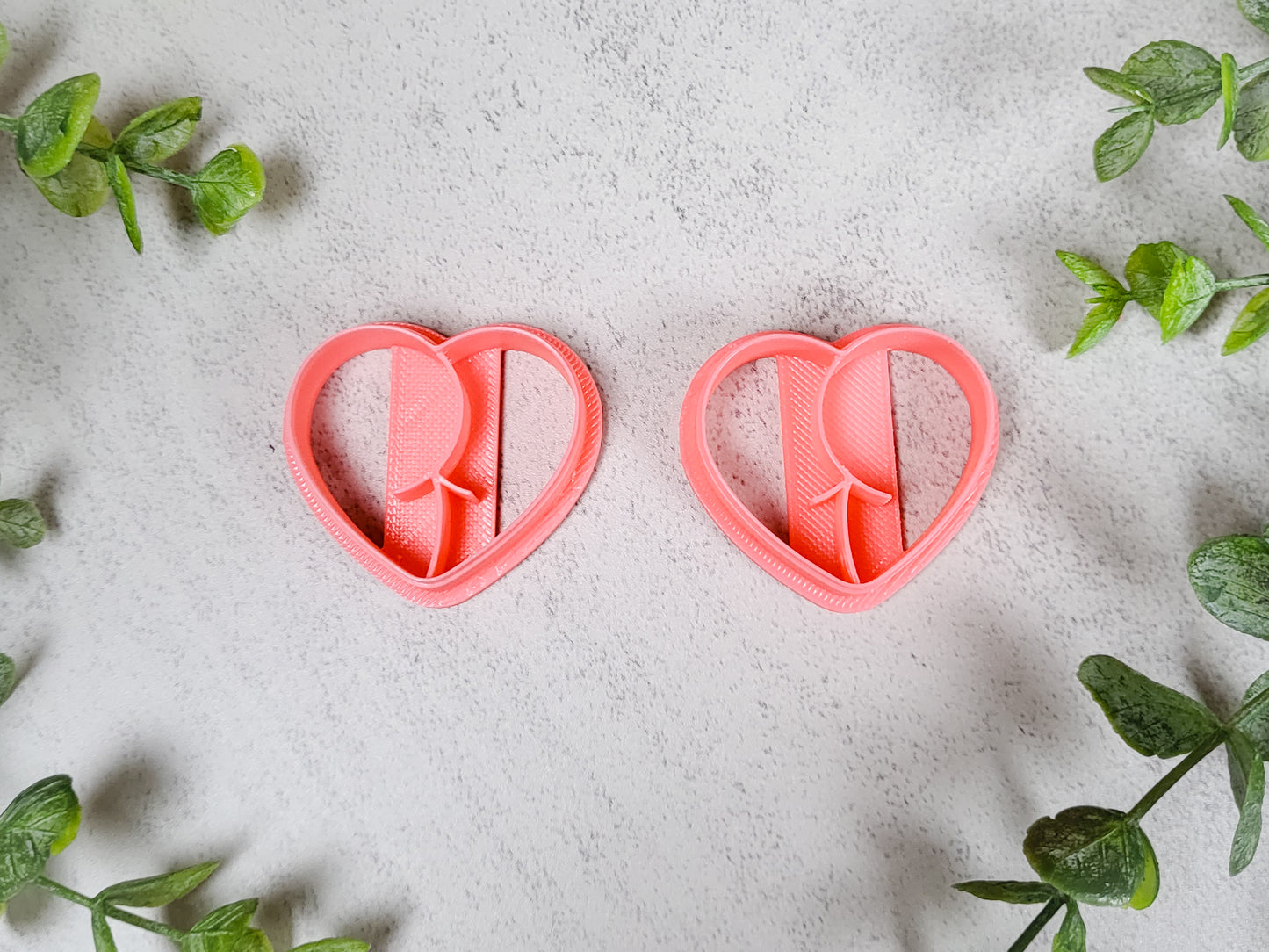 Cheeky Heart 1 Polymer Clay Cutter