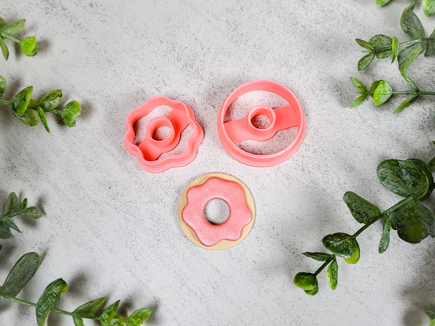 Donut Polymer Clay Cutter
