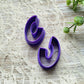 Oval Hoop Clay Cutter, Polymer Clay Cutters, Earring Jewelry Making, Hoop Making Clay Cutter, Hoop Clay Cutter