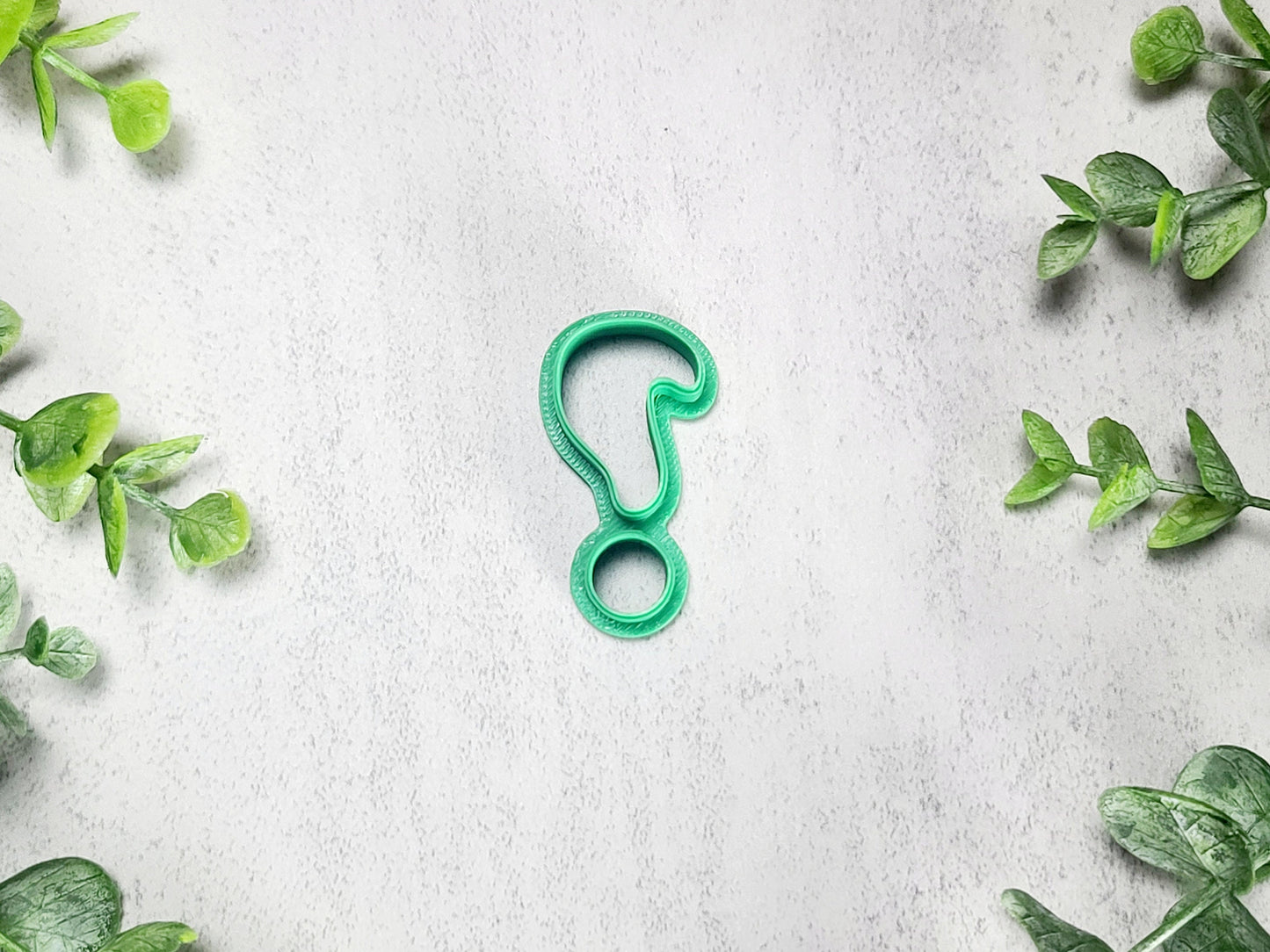 Special Characters Polymer Clay Cutter, Question Mark, Semi-Colon, Exclamation Mark