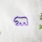 Bear Cub Polymer Clay Cutter, Animal Shape Clay Cutter