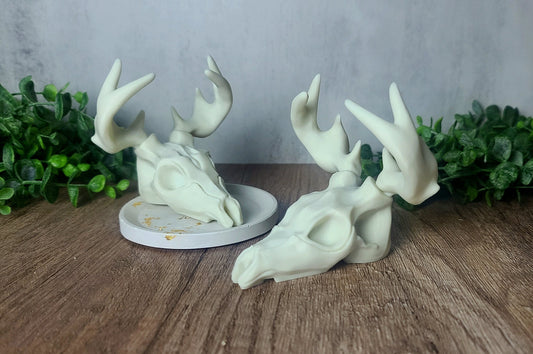 Deer Skull 3d Printed Tabletop Accessory