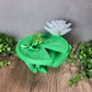 Lily Pad Stand for 3d prints, Crystal Lily Pad, 3d Printed, 3d Printed Lily Pad