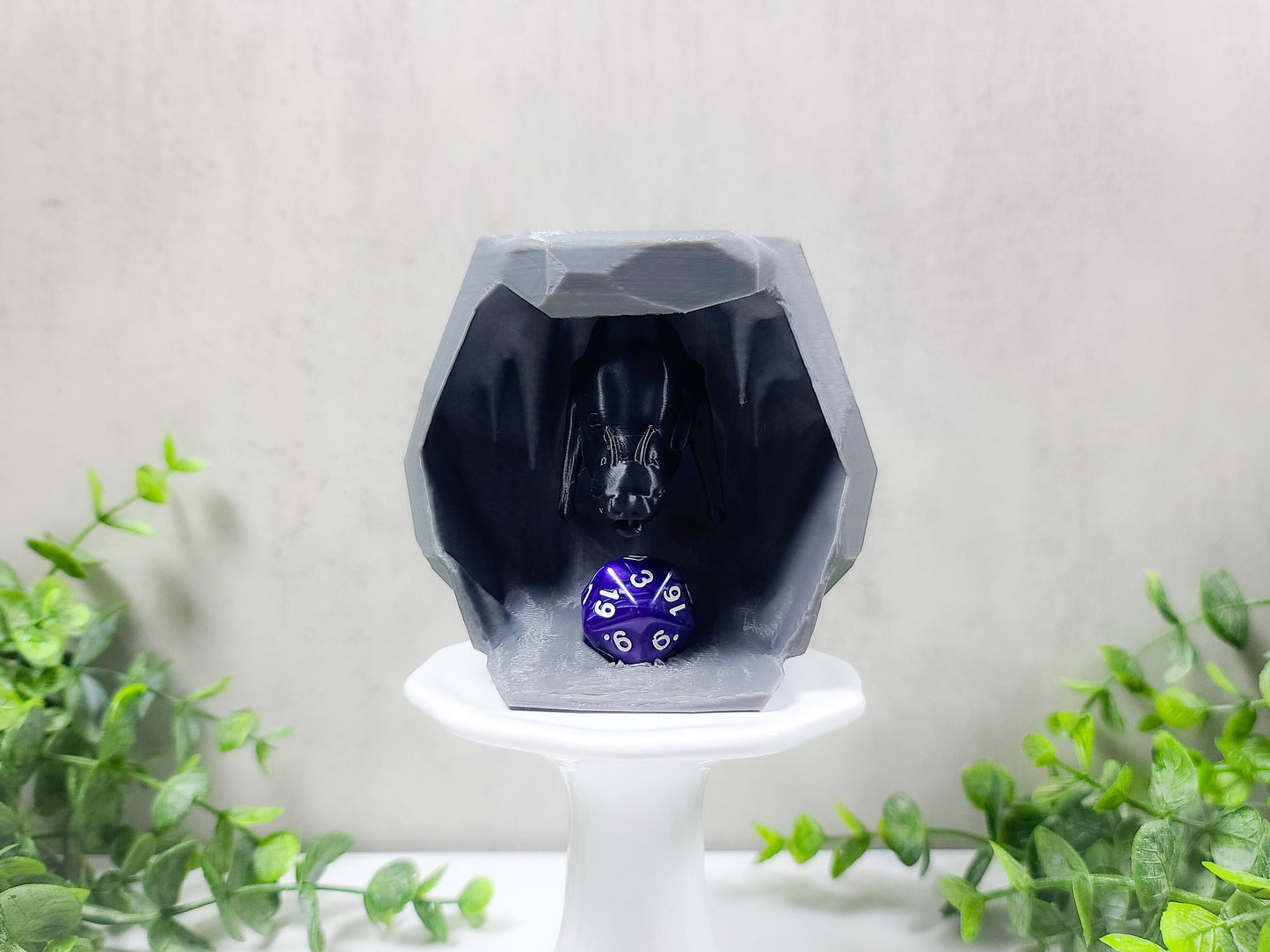 Bat Cave D20 Dice Holder, Dice Holders, DND, Tabletop Gaming, Dice Guardian, Dice Guardians