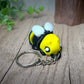 Bumble Bee Figurine, Bee Magnet, Bee Keychain, Gift for Bee lovers, Hive Container, Hive Keychain