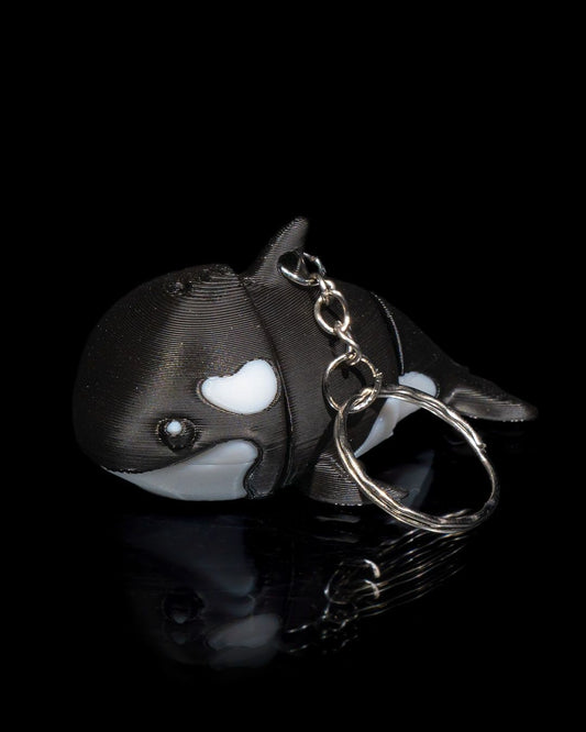 Tiny Orca, 3d Printed Orca, Killer Whale, Marine Animal 3d Print