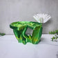 Lily Pad Stand in Silk PLA, 3d print, Crystal Lily Pad, 3d Printed, 3d Printed Lily Pad