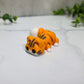 3d Printed Tabby Cat, Multicolored Articulated Tabby Cat
