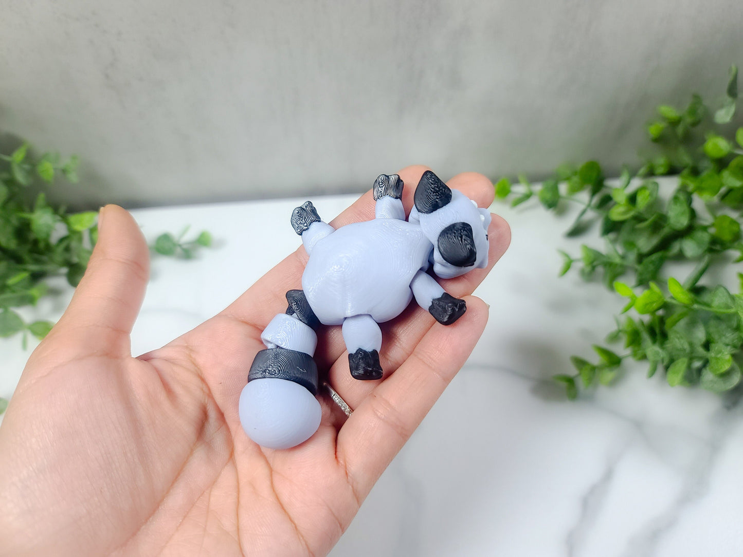 3d Printed Raccoon, Trash Panda, Flexi Raccoon, Articulated Raccoon