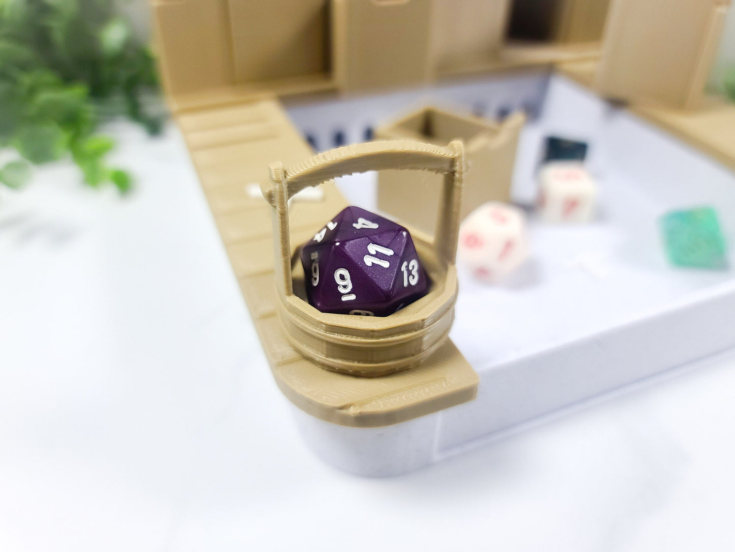 3d printed Dice Rolling Tray, Unique Dice Trays, 3d Printed Tabletop Accessory, Role-playing, Dice Organizer