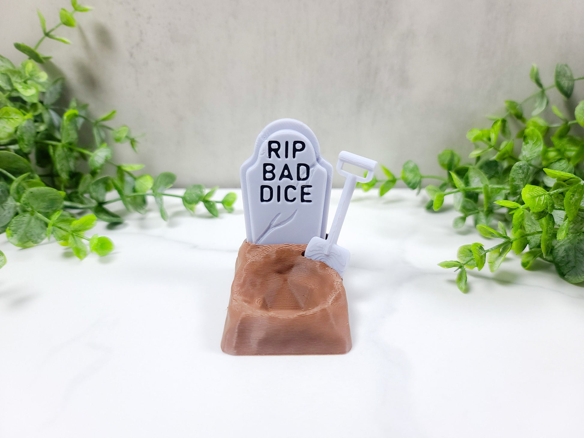 Dice Shaming Graves, 3d Printed Tabletop Accessory, Role-playing, Dice Grave, Dice Guardians