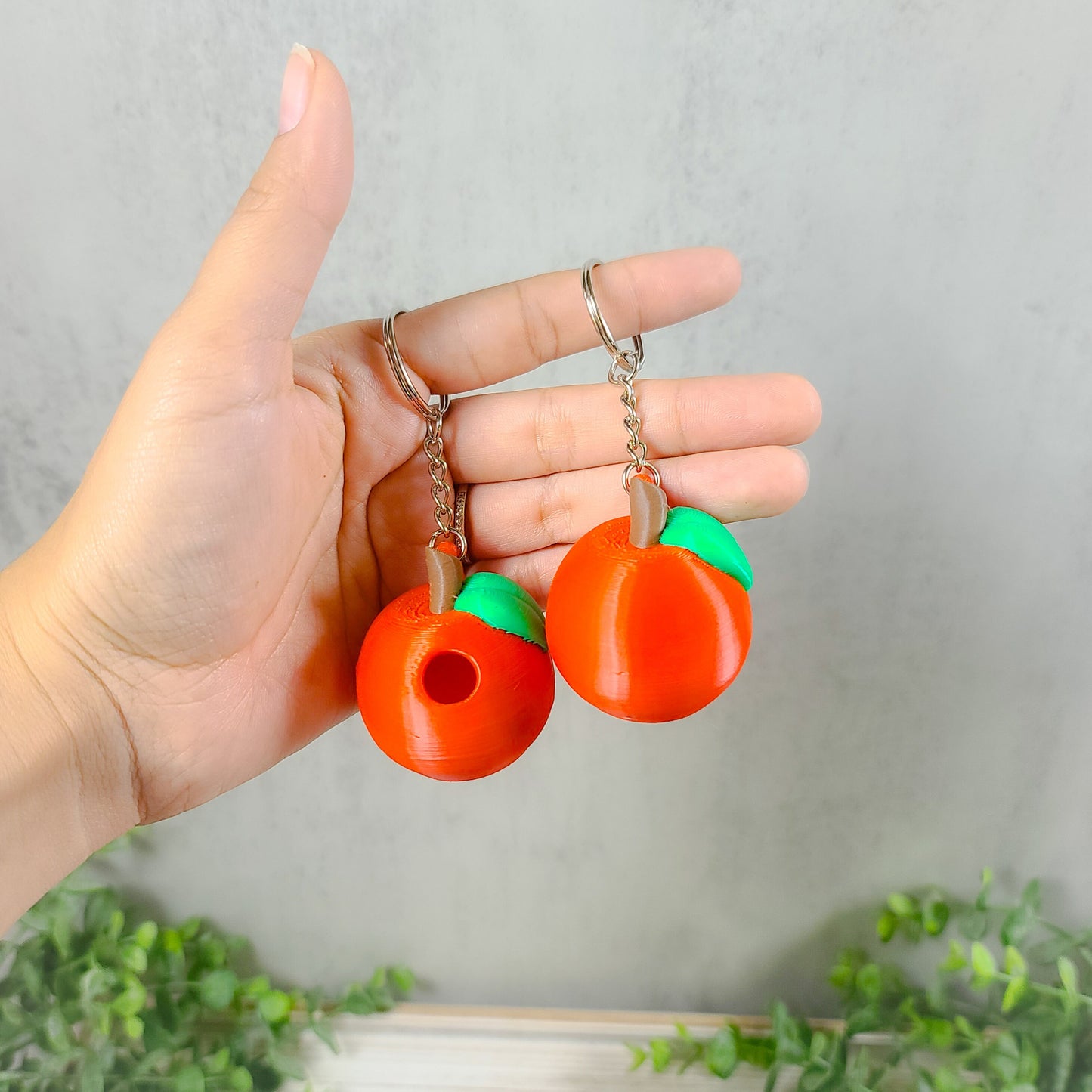 Apple Keychain, Gift for Teachers, School Keychain