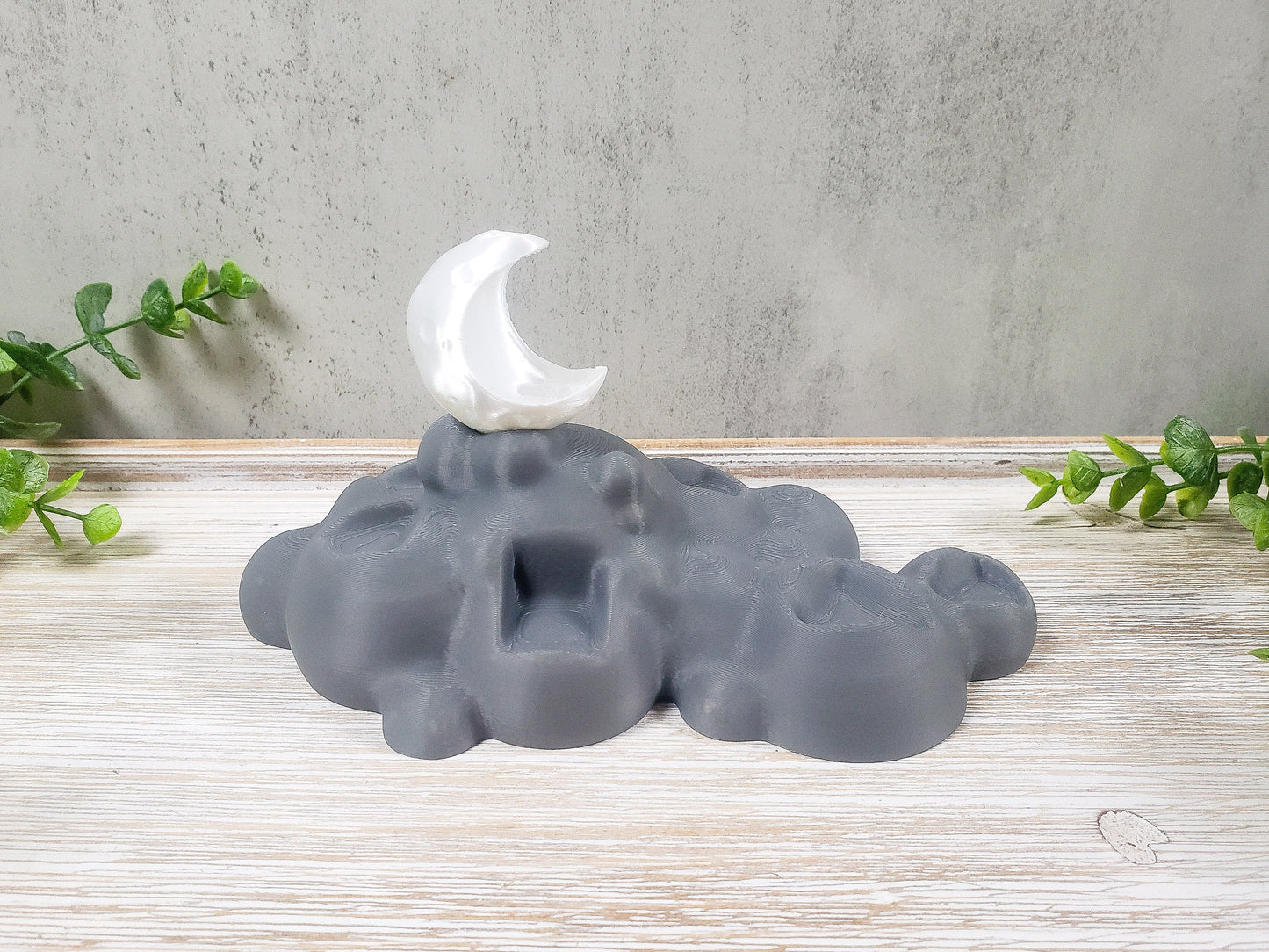 Moon Dice Holder, Moon in Clouds Dice Holders, DND, Tabletop Gaming, Polyhedron Dice Holders, Dice Guardian