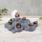 Moon Dice Holder, Moon in Clouds Dice Holders, DND, Tabletop Gaming, Polyhedron Dice Holders, Dice Guardian