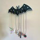 Bat Necklace Hangers, Gothic Jewelry Organizer, Gothic Necklace Holder, Bat Wings