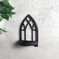 Gothic Window Shelf, Gothic Window Stand, Layers in Green