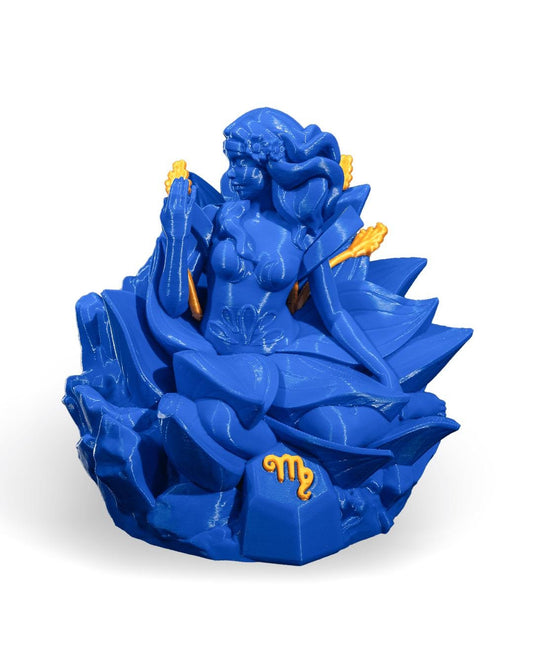 Virgo Home Decroation, 3d Printed, Custom Colors Available, Zodiac Gift