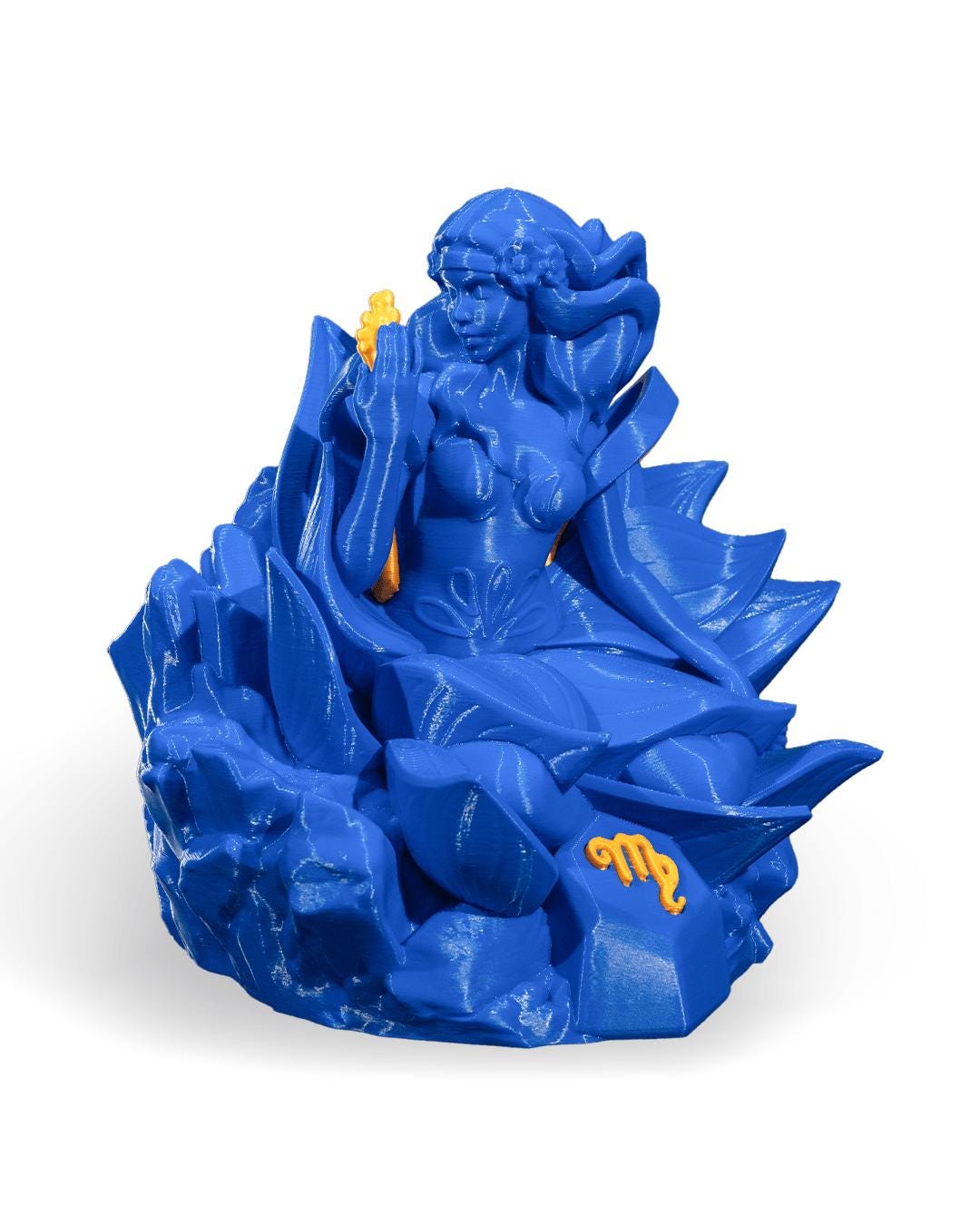 Virgo Home Decroation, 3d Printed, Custom Colors Available, Zodiac Gift