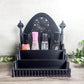 Gothic nail polish organizer, Halloween decor, gothic decor, gothic cathedral, desk organizer, jewelry organizer, bathroom organizer