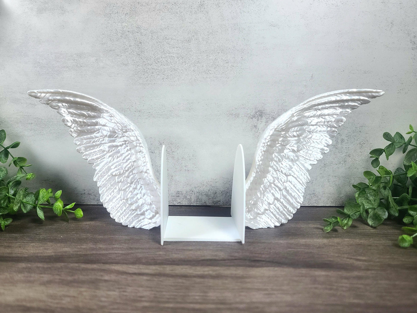 Angel wing bookends, Valkyrie wings, bookish, gothic decor, pegasus wings, greek decor