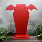 Winged coffin display, coffin decoration, occult decor, witchy vibe, vampire decor