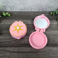 Cute Retro compact mirror with star, pill holder, customizable accessories