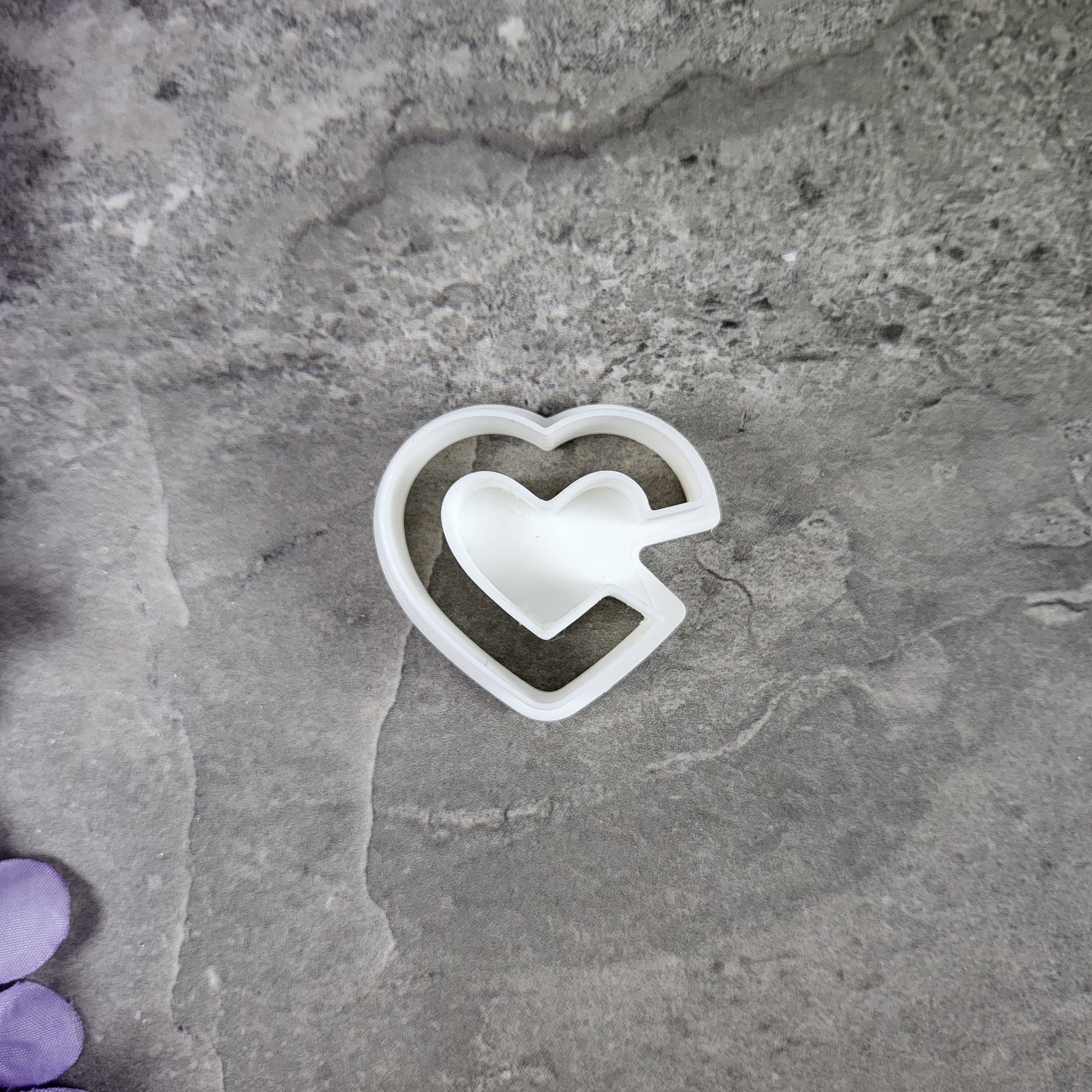 2pc Heart Clay Cutter – Olive the Stuff