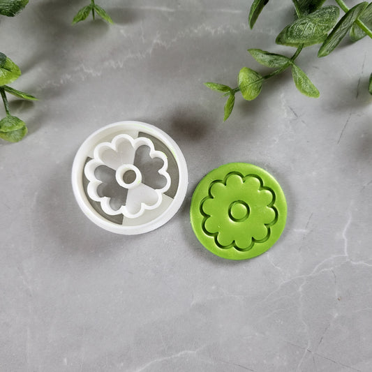 Floral Circle Clay Cutter