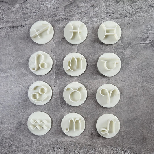 Zodiac Clay Cutter and Stamps