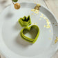 2pc Queen of Hearts Clay Cutter, Heart Clay Cutter, Valentine Polymer Clay Cutters, Earring Jewelry Making