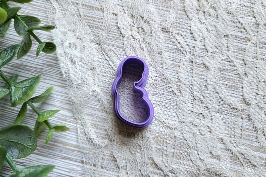 Mothers Day Outline Clay Cutter, Mom Polymer Clay Cutter, Clay Cutter
