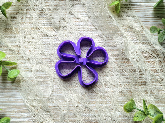 Spring Flower 2 Clay Cutter for Polymer Clay, Sea Flower, Floral Clay Cutter