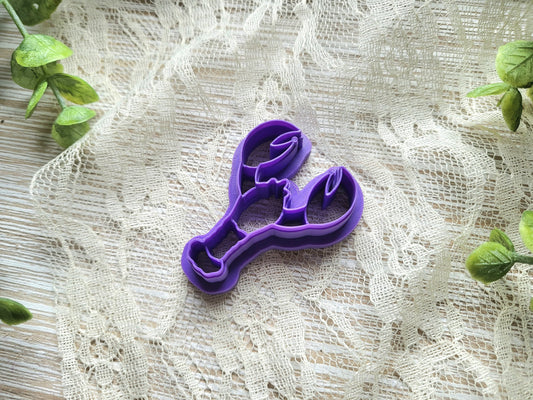 Lobster Polymer Clay Cutter, Animal Clay Cutter, Marine Life Clay Cutter, Marine Animal