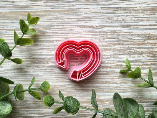 Heart Pencil Clay Cutter, CMM Clay Cutter, Polymer Clay Cutters, Earring Jewelry Making,