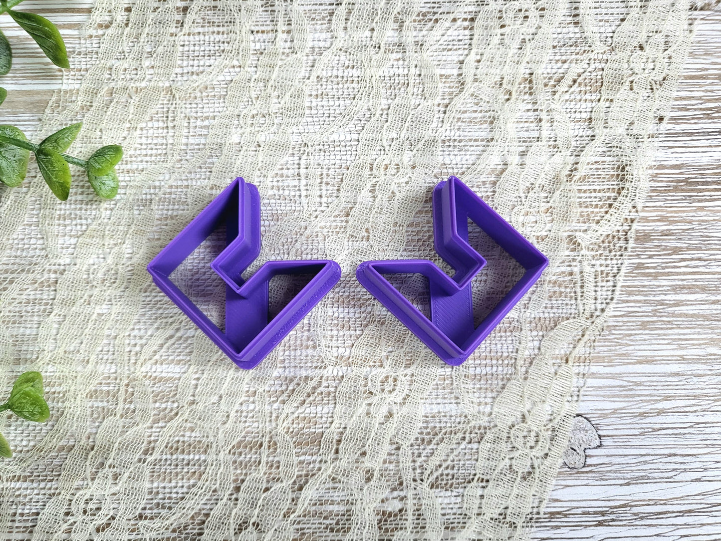 Square Hoop Clay Cutter, Polymer Clay Cutters, Earring Jewelry Making, Hoop Making Clay Cutter, Hoop Clay Cutter