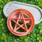 Witchy Trinket Dish Clay Cutter for Polymer Clay, 10cm, Coaster Clay Cutter, Wiccan, Magical