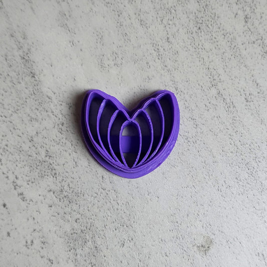 Mermaid Flower 1 Polymer Clay Cutter